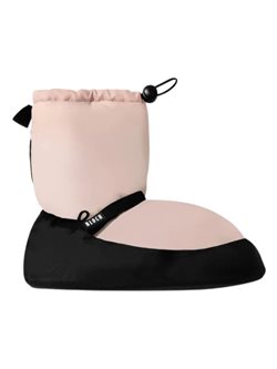 Bloch warm up bootie lyserød m. sort