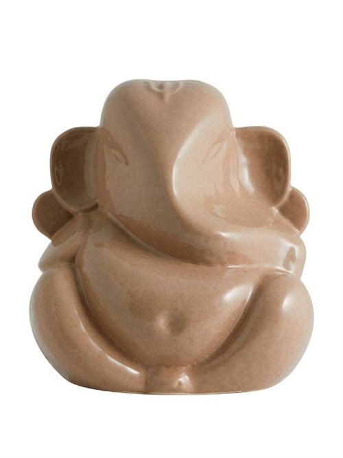 Ganesha figur i beige