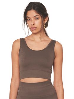 Moonchild crop top i farven Storm