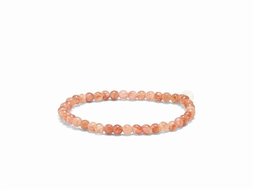 Soï sunstone armbånd - 4mm